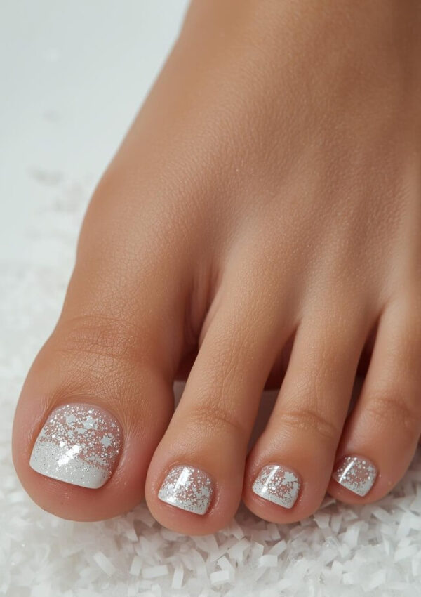 30+ Christmas Toe Nail Ideas to Step Up Your Holiday Look