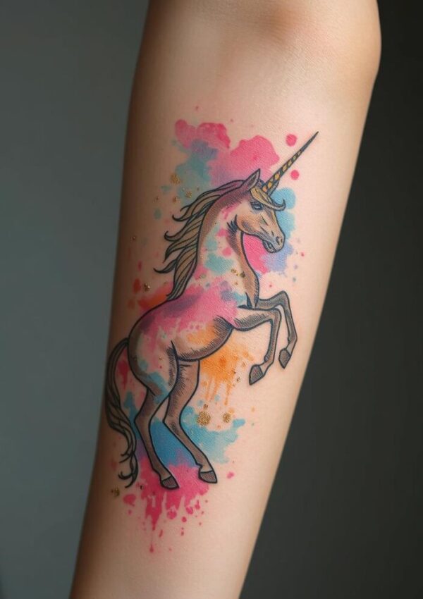 25+ Unicorn Tattoo Designs That Are Pure Magic