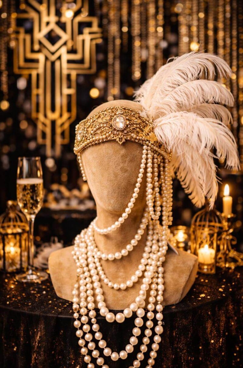 20+ Glam Roaring 20s Party Decoration Ideas