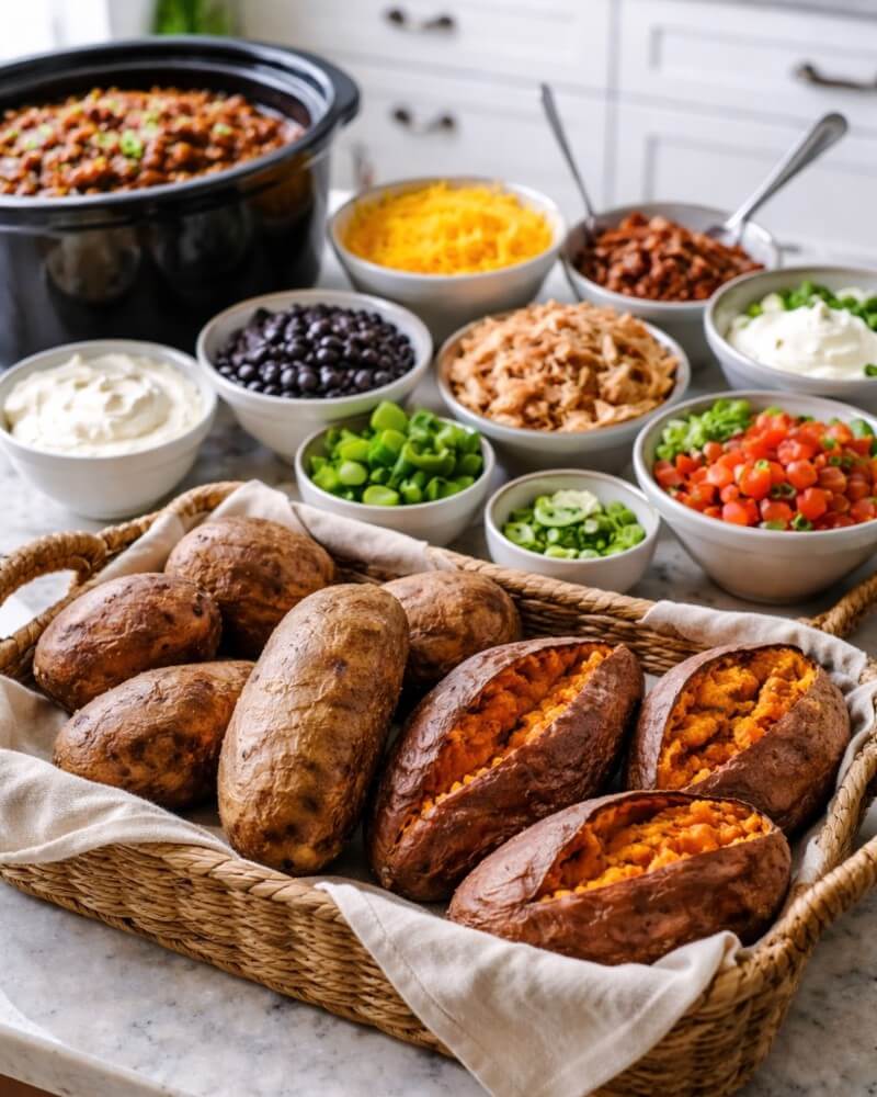 Baked Potato Bar Catering