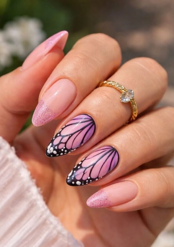 20+ Dreamy Butterfly Nail Ideas That Are So on Trend