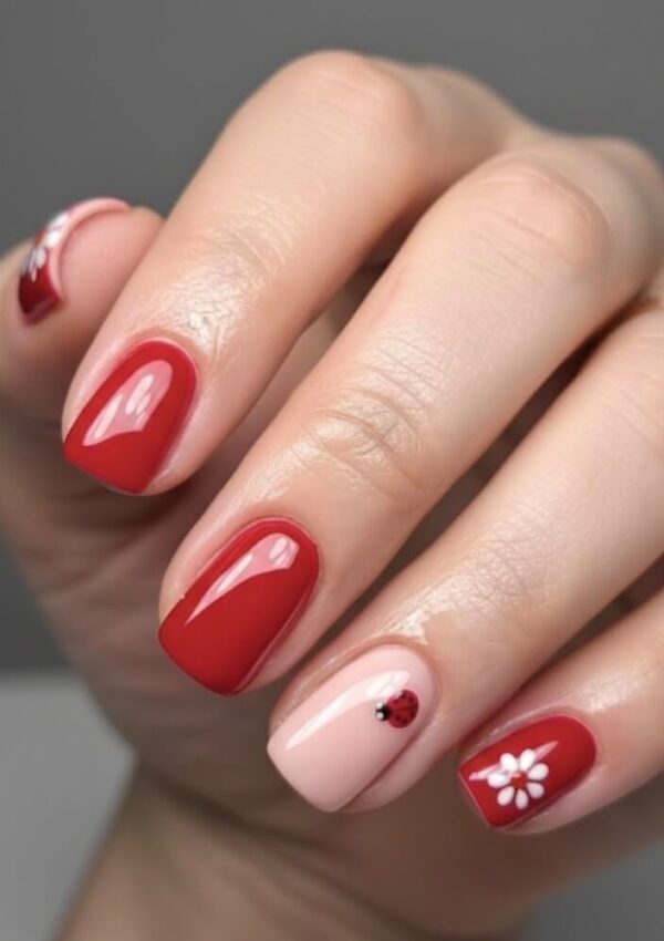 25+ Ladybug Nail Designs That Are Too Cute to Ignore