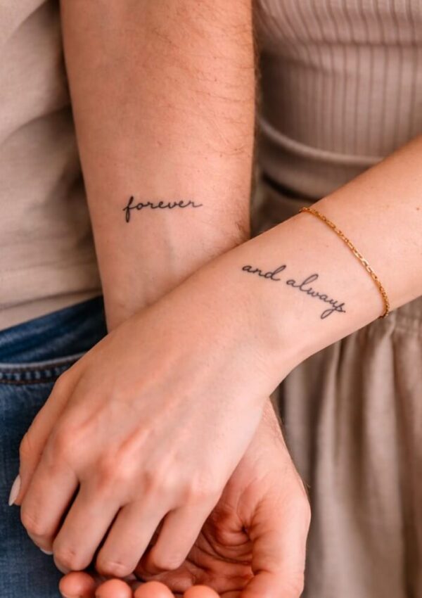20+ Marriage Tattoo Ideas for Couples in Love