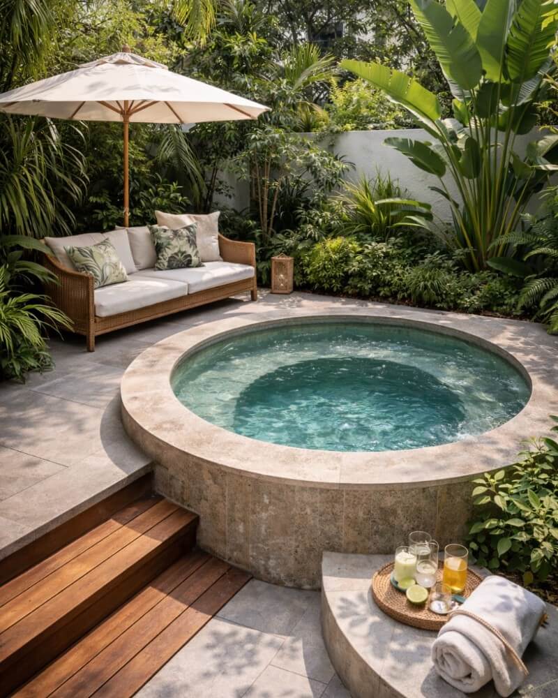 20+ Chic Plunge Pool Ideas for Small Backyards