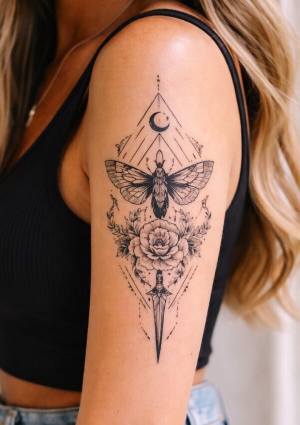25 Gorgeous Upper Arm Tattoos for Women