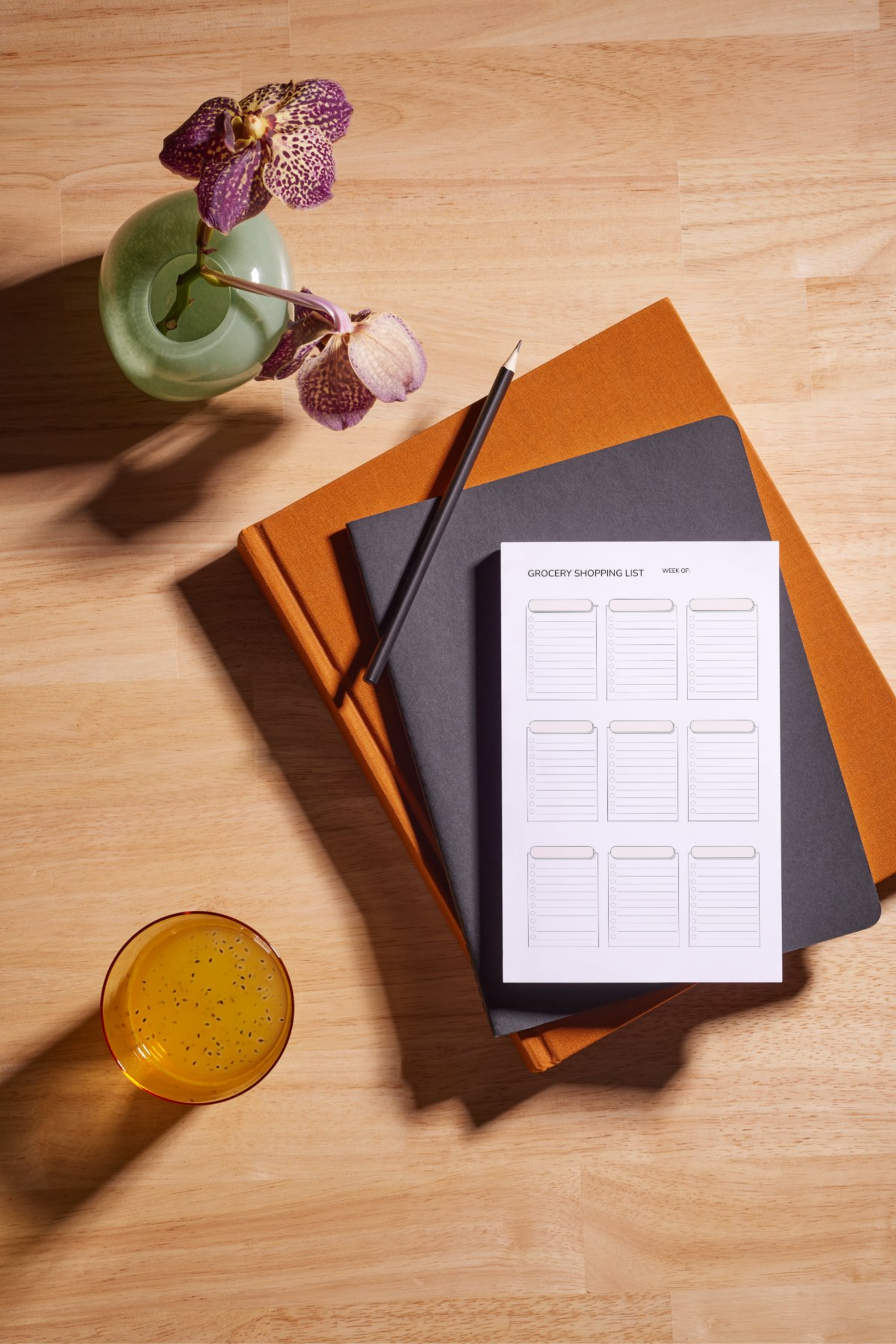 Minimalist Grocery Shopping List Printable PDF – Categorised Weekly Checklist (A4, A5, Letter & Half Size) - Image 10