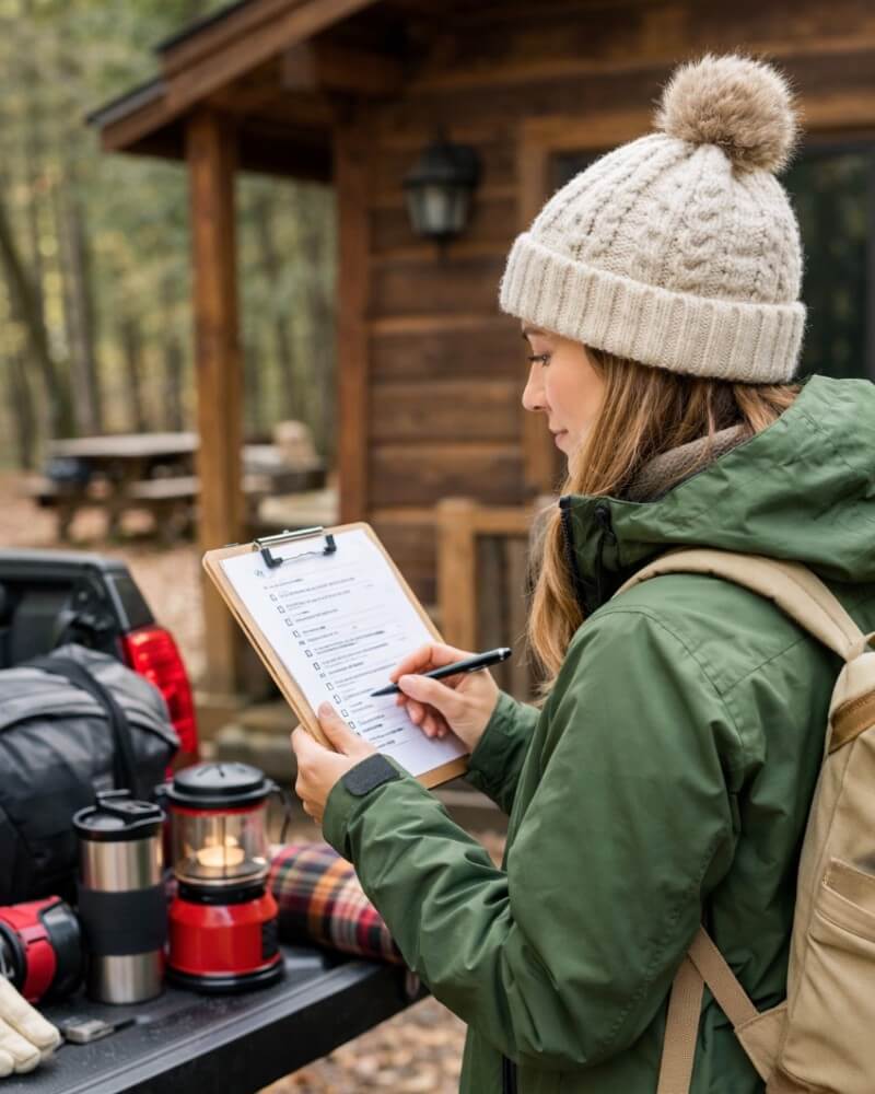 Cabin Trip Packing List: 36 Essentials You Will Actually Use