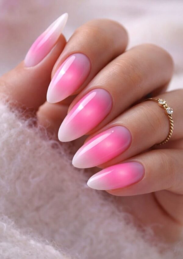 20+ Pink Aura Nails That Are Soft, Dreamy & Totally Trending