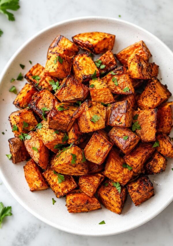 Air Fryer Sweet Potatoes