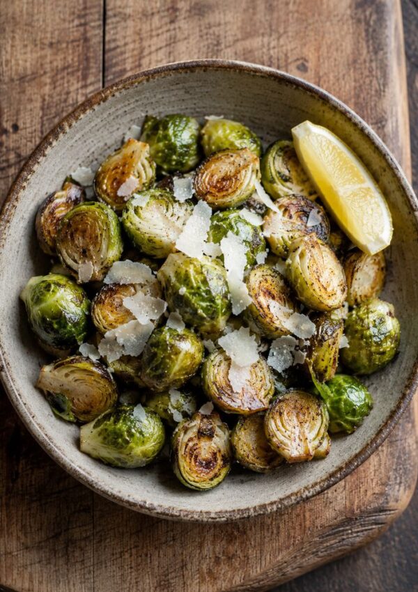 Easy Roasted Brussels Sprouts