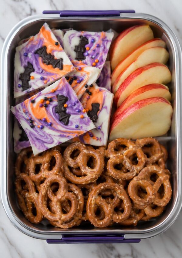 Halloween Yogurt Bark