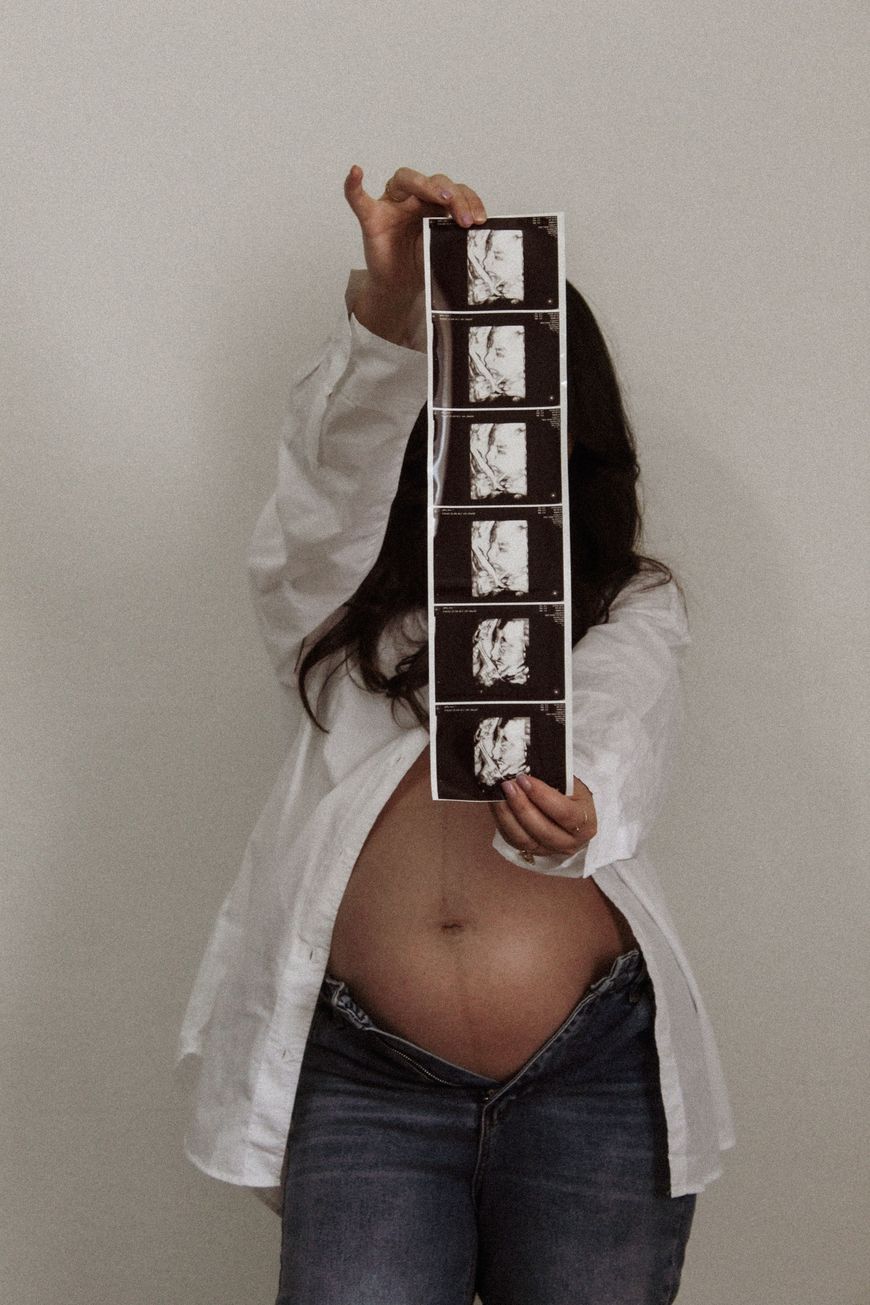 PinkBlush over-belly maternity jeans