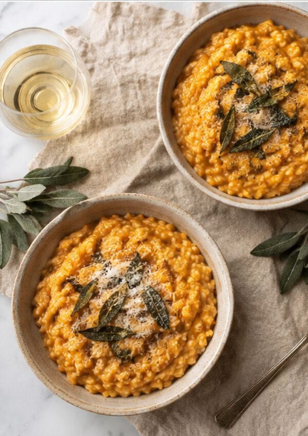 Cozy Pumpkin Risotto