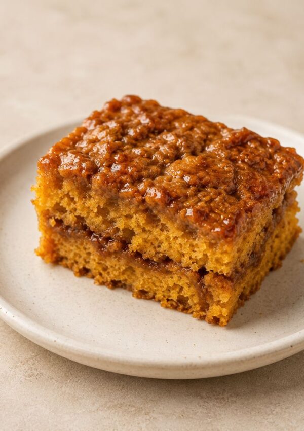 Sweet Potato Honey Bun Cake