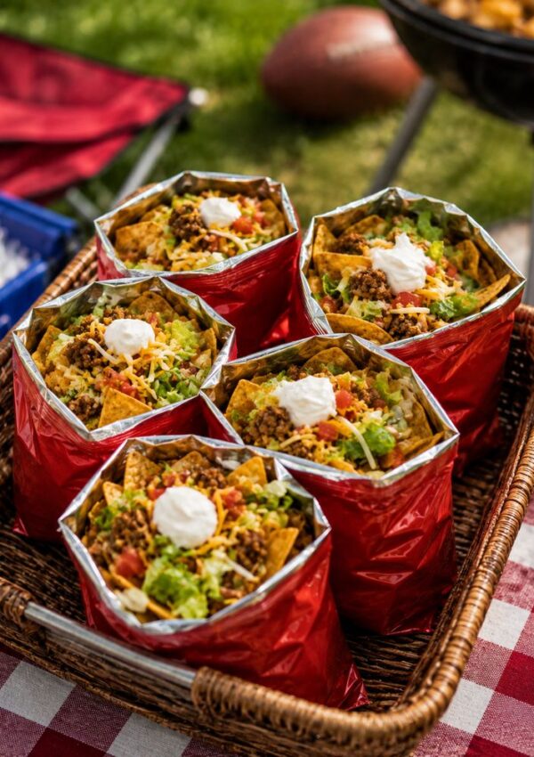 Walking Tacos (Easy Taco-in-a-Bag Recipe)