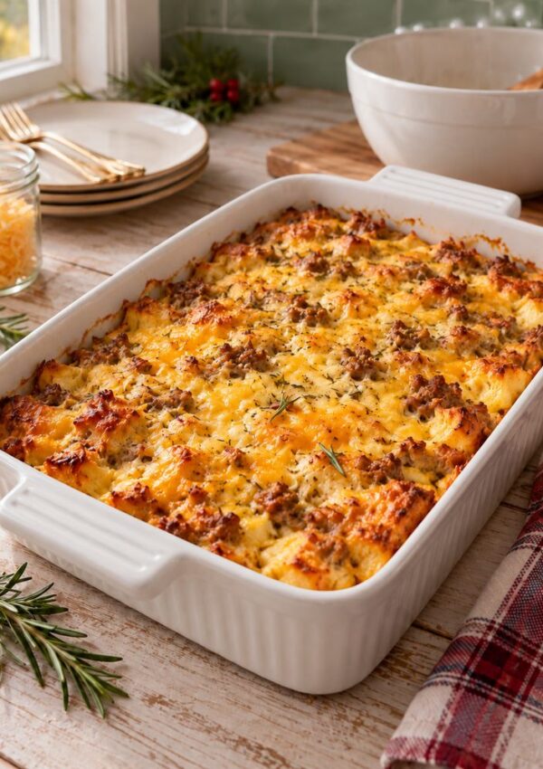 The Christmas Breakfast Casserole You Can Prep the Night Before