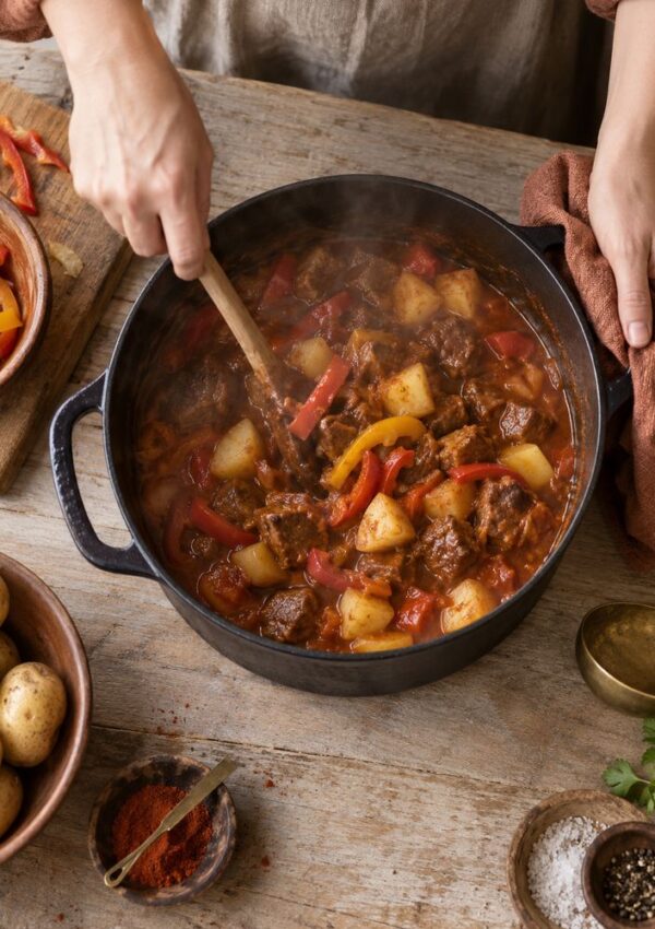 The Hungarian Goulash That Tastes Like It Simmered All Day (Because It Did)