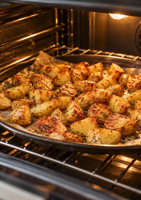 Roasted Garlic Potatoes That Turn Golden and Crispy Every Time