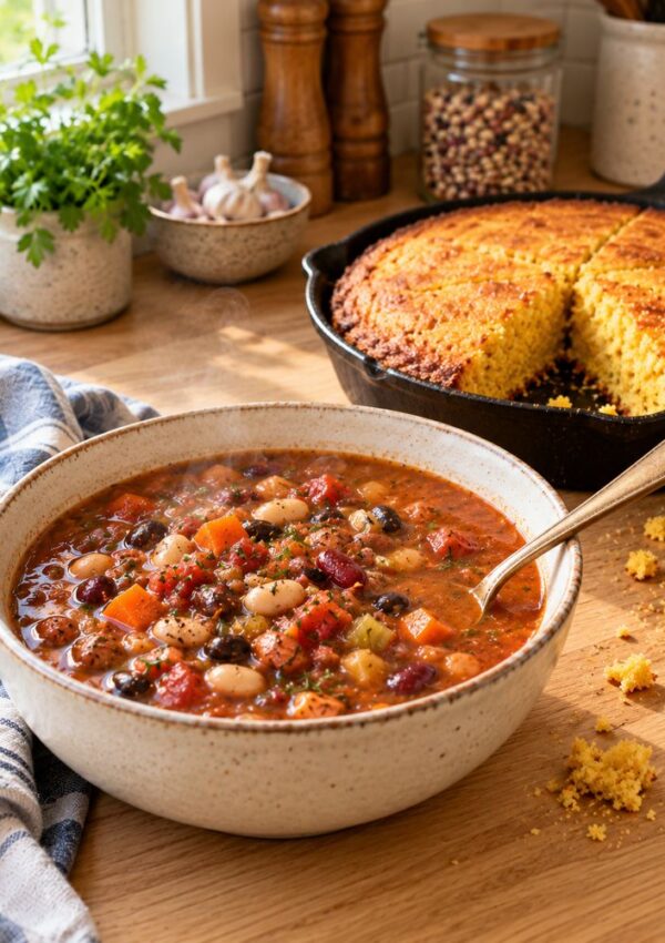 Hearty 15 Bean Soup Recipe