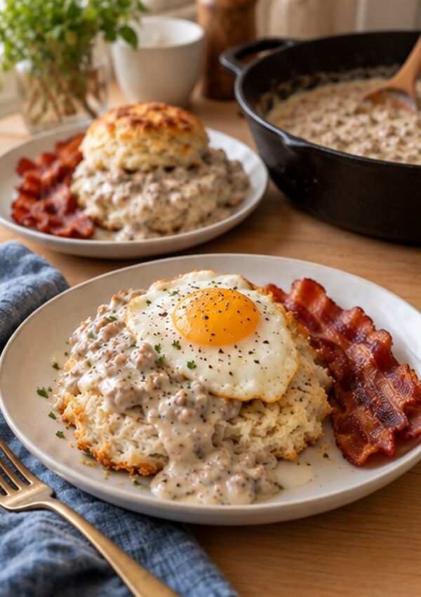 Easy Biscuits and Gravy