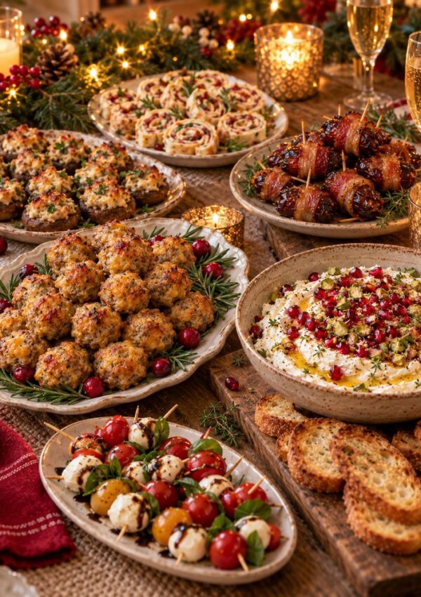Make Ahead Christmas Appetizers That Keep Your Holiday Stress Free