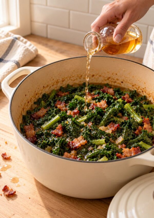 Mustard Greens Recipe: Tender Southern-Style Greens With Smoky Bacon